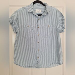 Rolla's cotton button down shirt size S